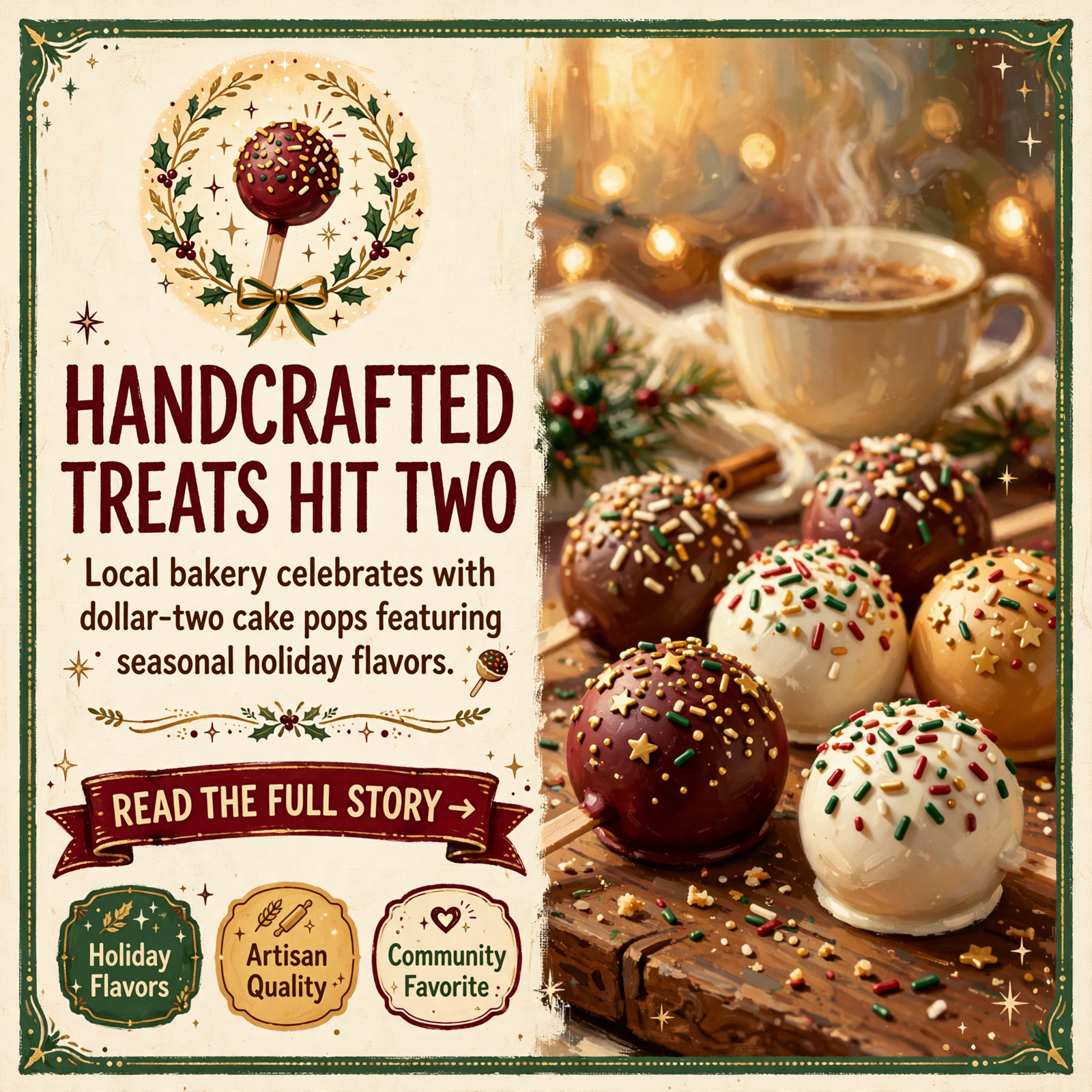 Featured image for "🍰 Cake Pops By Chelsey Celebrates $2 Cake Pop Day in Crossville"