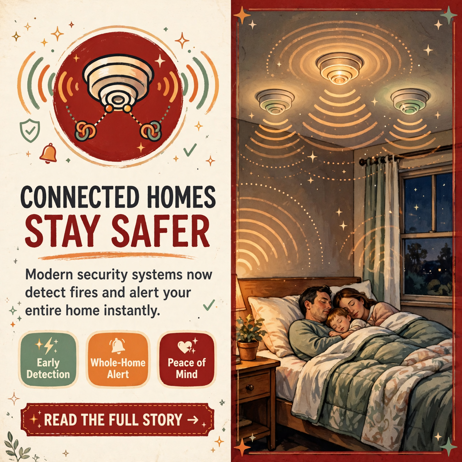 Featured image for "🔥 Fire Prevention Month: Ben Lomand Security Highlights Connected Home Safety"