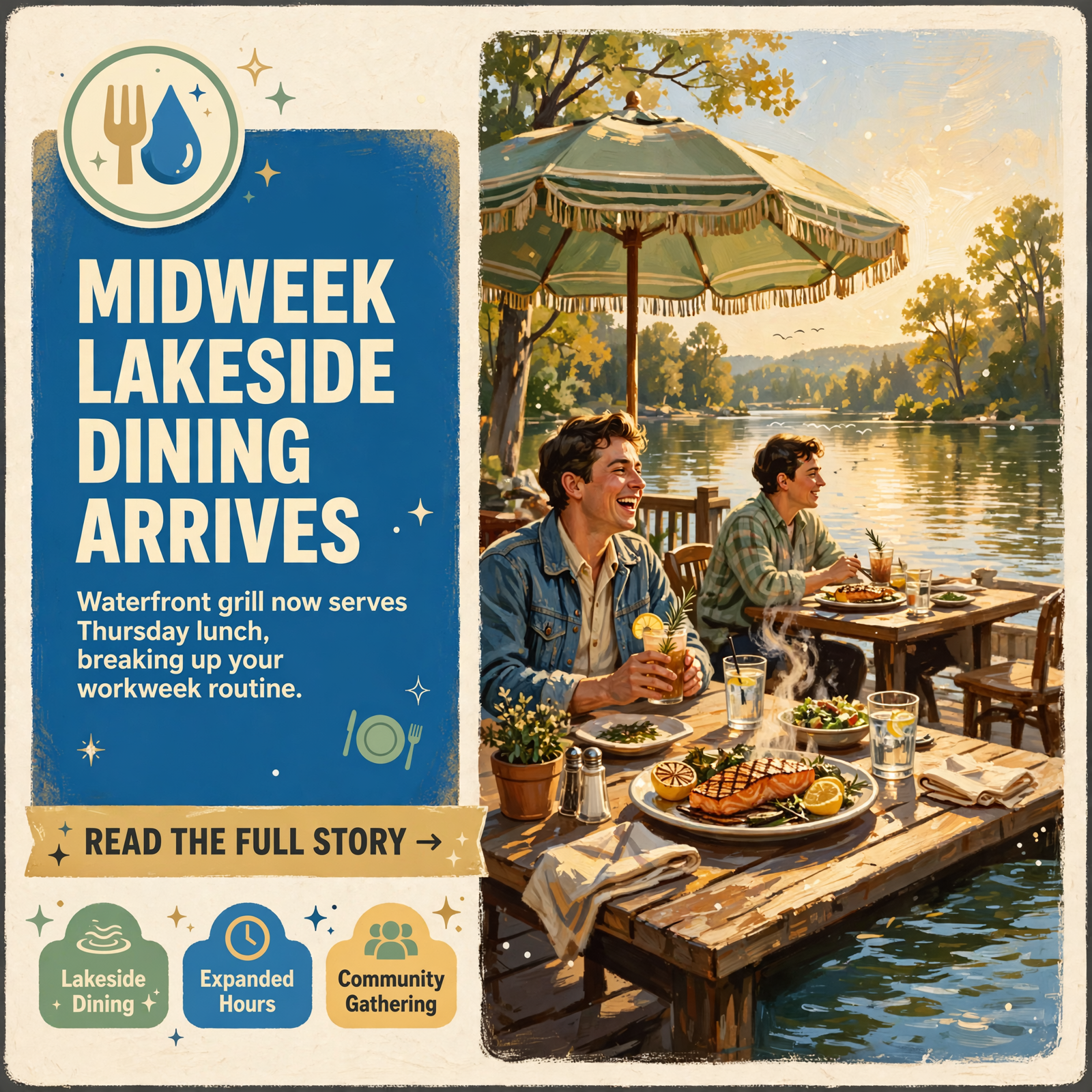 🍽️ Nick’s Lakeside Grill Opens Thursdays for Lunch in Spring City — Featured Image Featured image for "🍽️ Nick's Lakeside Grill Opens Thursdays for Lunch in Spring City"