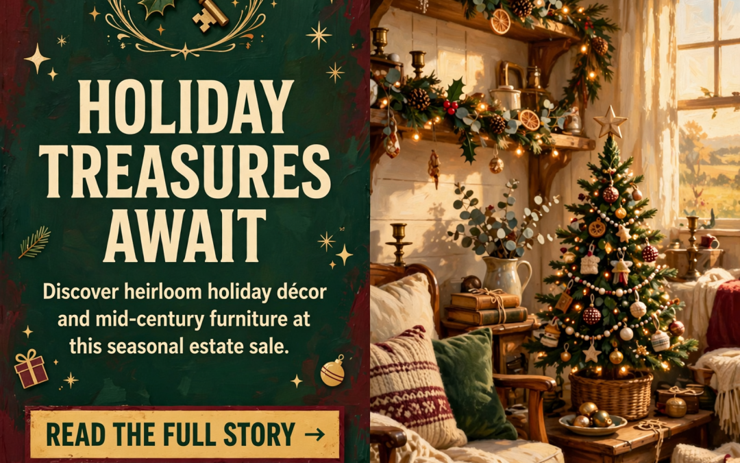 🎄 Farmhouse Estate Sale Brings Christmas Treasures to Cookeville, October 29-November 1