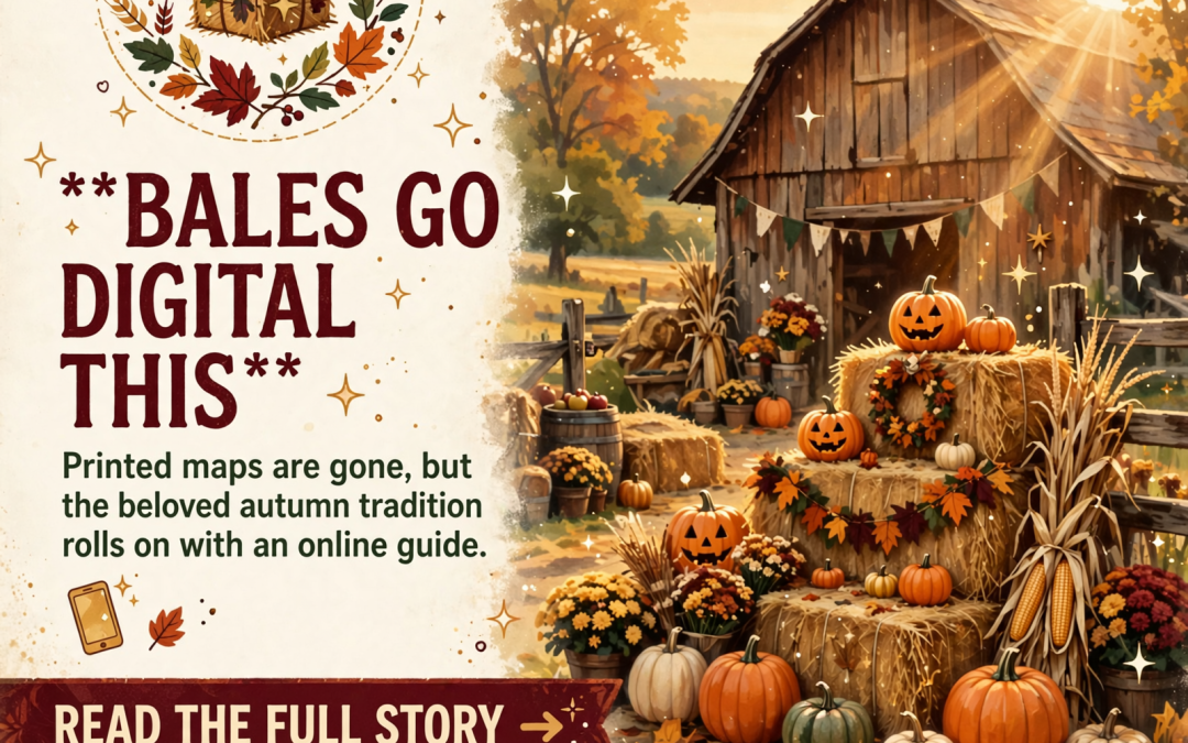 🎃 Bale Trail Maps Out of Stock – Digital List Available for Fall Display Locations