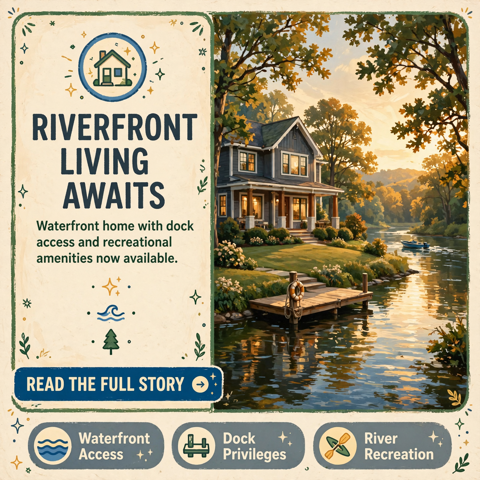 π‘ Riverfront Home on Long Point Drive Listed in Rock Island for $599,000 β Featured Image Featured image for "π‘ Riverfront Home on Long Point Drive Listed in Rock Island for $599,000"