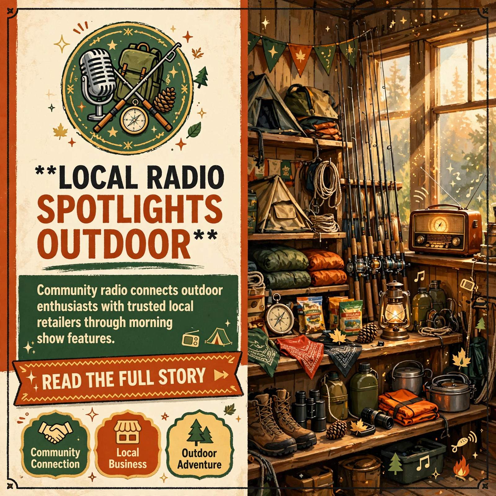 Featured image for "🎙️ The River 104.9 Spotlights Castle's Outdoor Center on Morning Show"
