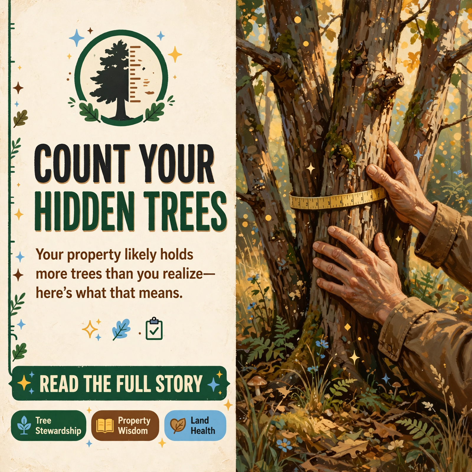 Featured image for "🌳 How Many Trees Are on Your Property? A Tennessee Urban Forestry Fact"