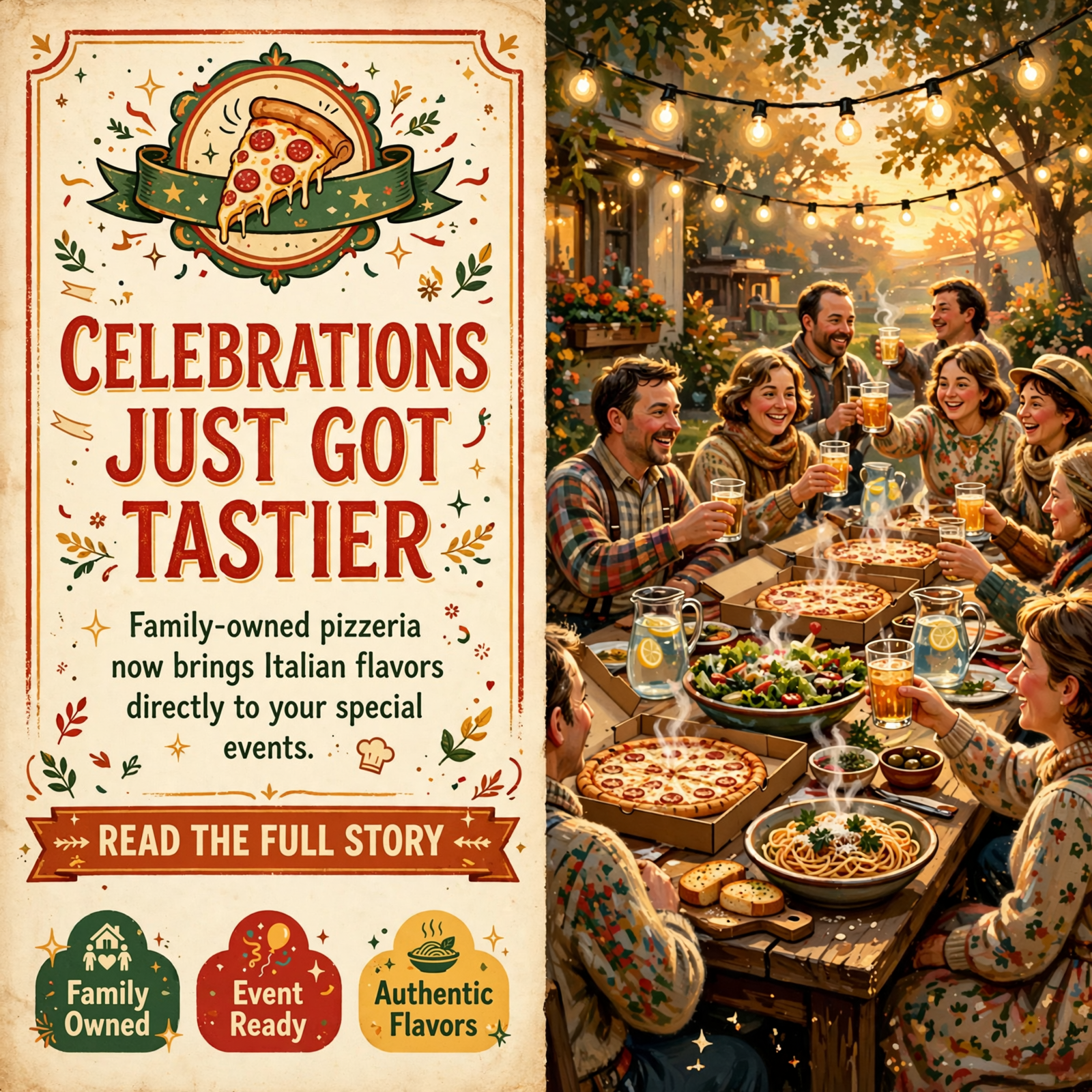 Featured image for "🍽️ Dunlap Pizza King Brings Catering Services to Local Celebrations"