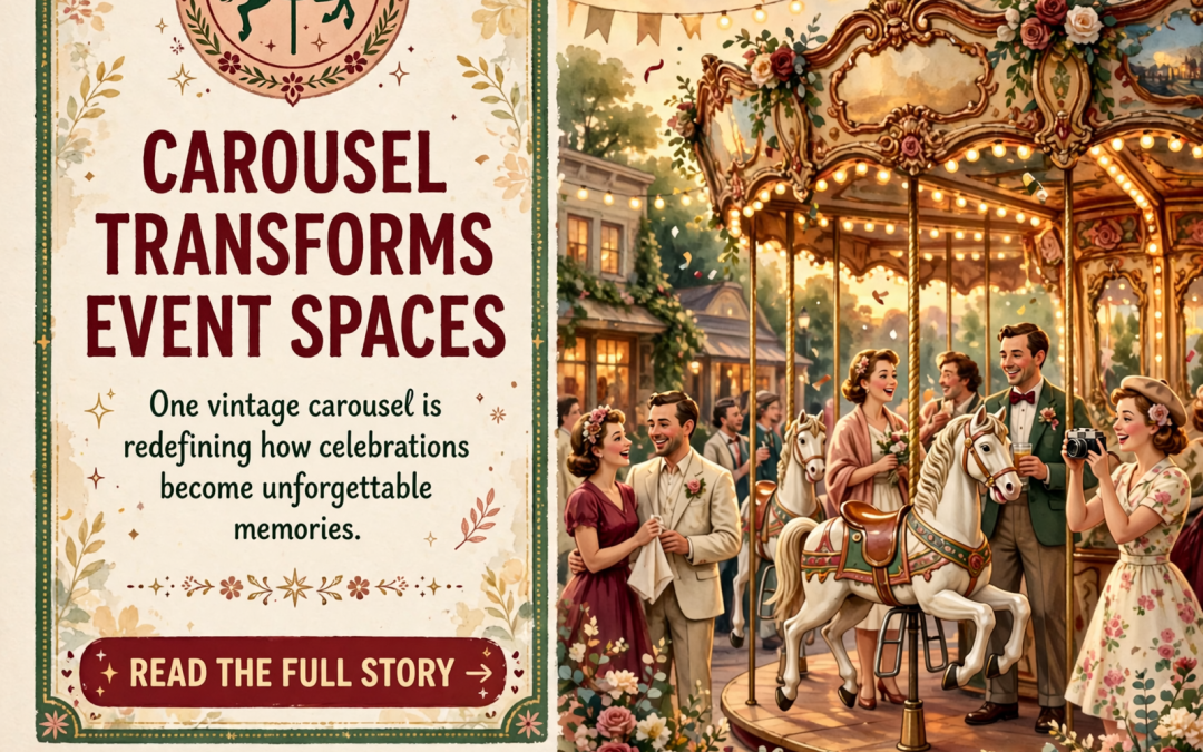 🎠 The Car Barn ‘s Carousel Becomes a Signature Backdrop for Chattanooga Events