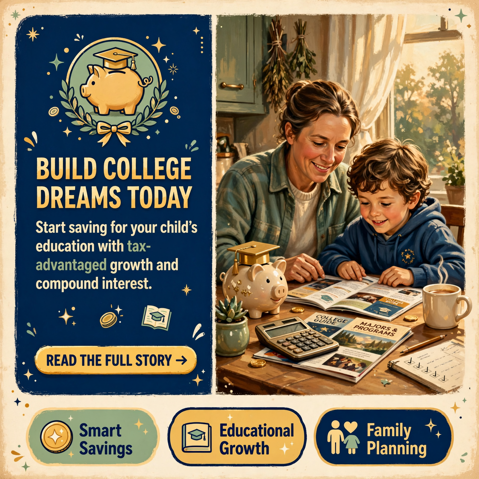 Featured image for "🎓 Plan Ahead for Your Child's College Future with TNStars 529 Savings Program"