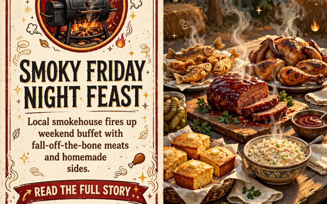 🍖 Morgan Brothers BBQ Fires Up Friday Night Buffet in Pikeville