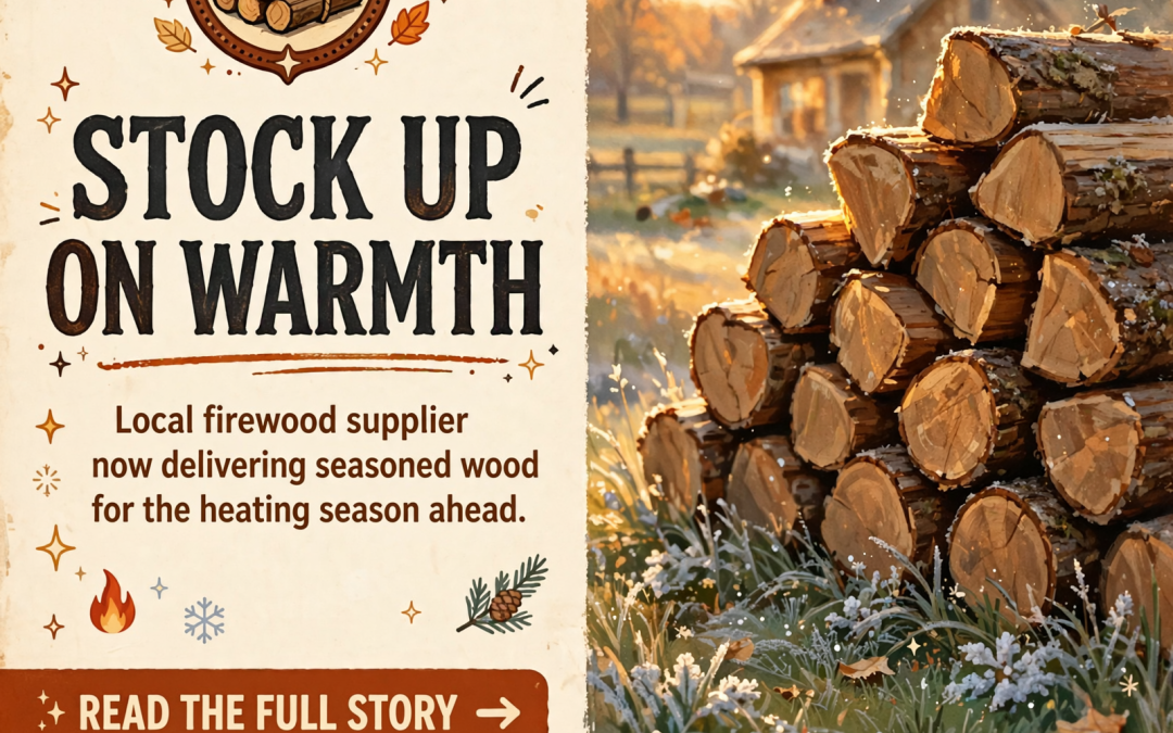 🔥 Firewood Available for Fall and Winter Heating Season