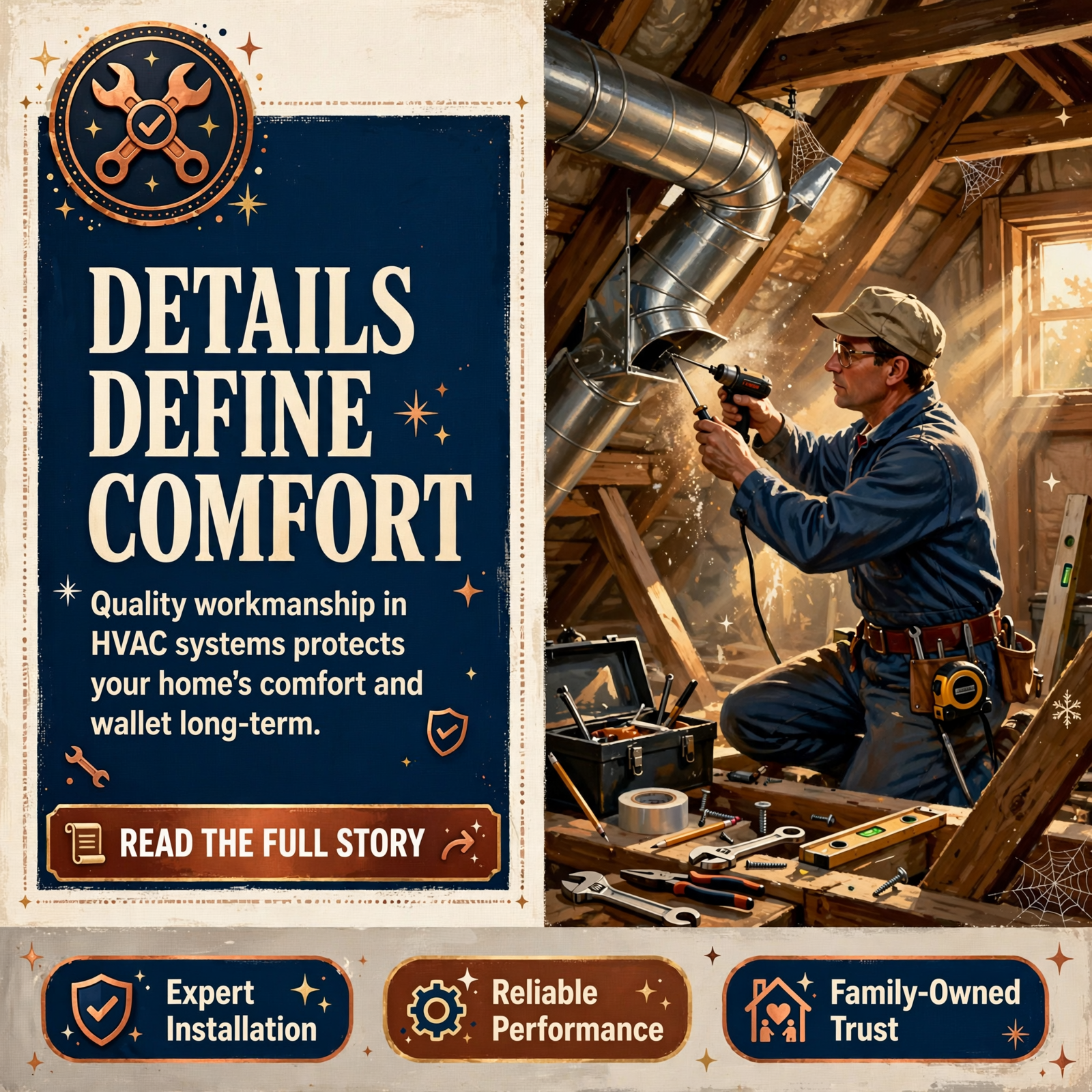 Featured image for "🛠️ Quality Craftsmanship in HVAC: Why the Details Matter"