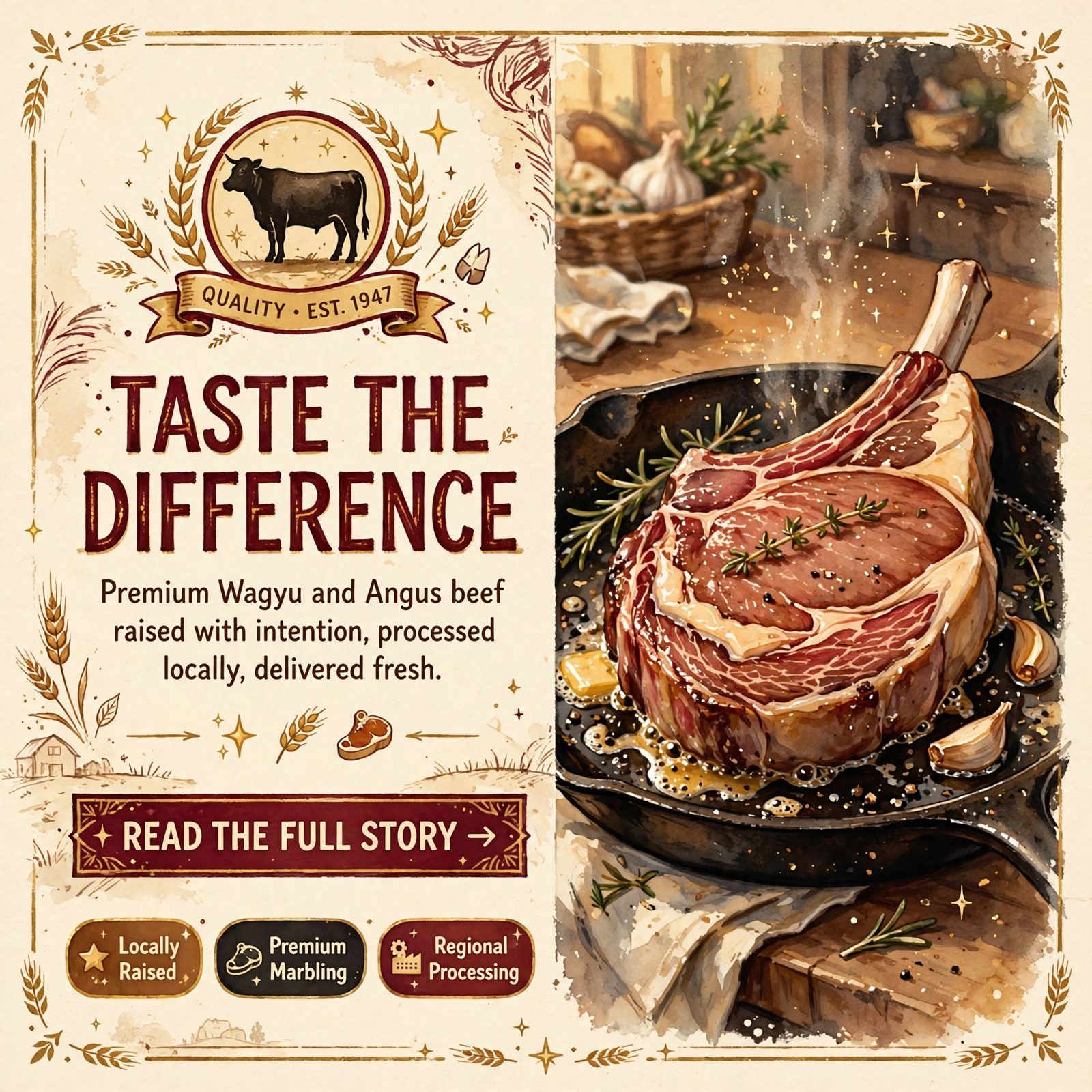 π₯© Premium Wagyu and Angus Beef from Old Bean Farms – Taste the Difference β Featured Image Featured image for "π₯© Premium Wagyu and Angus Beef from Old Bean Farms - Taste the Difference"