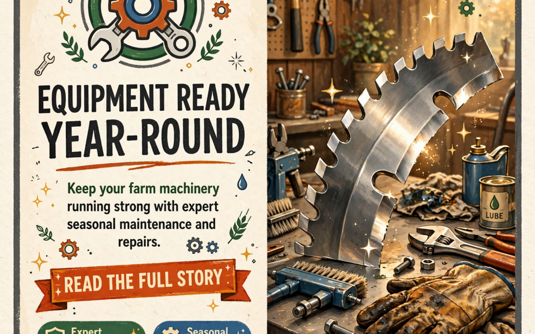 🔧 Bush Hog and Equipment Repairs Available Year-Round