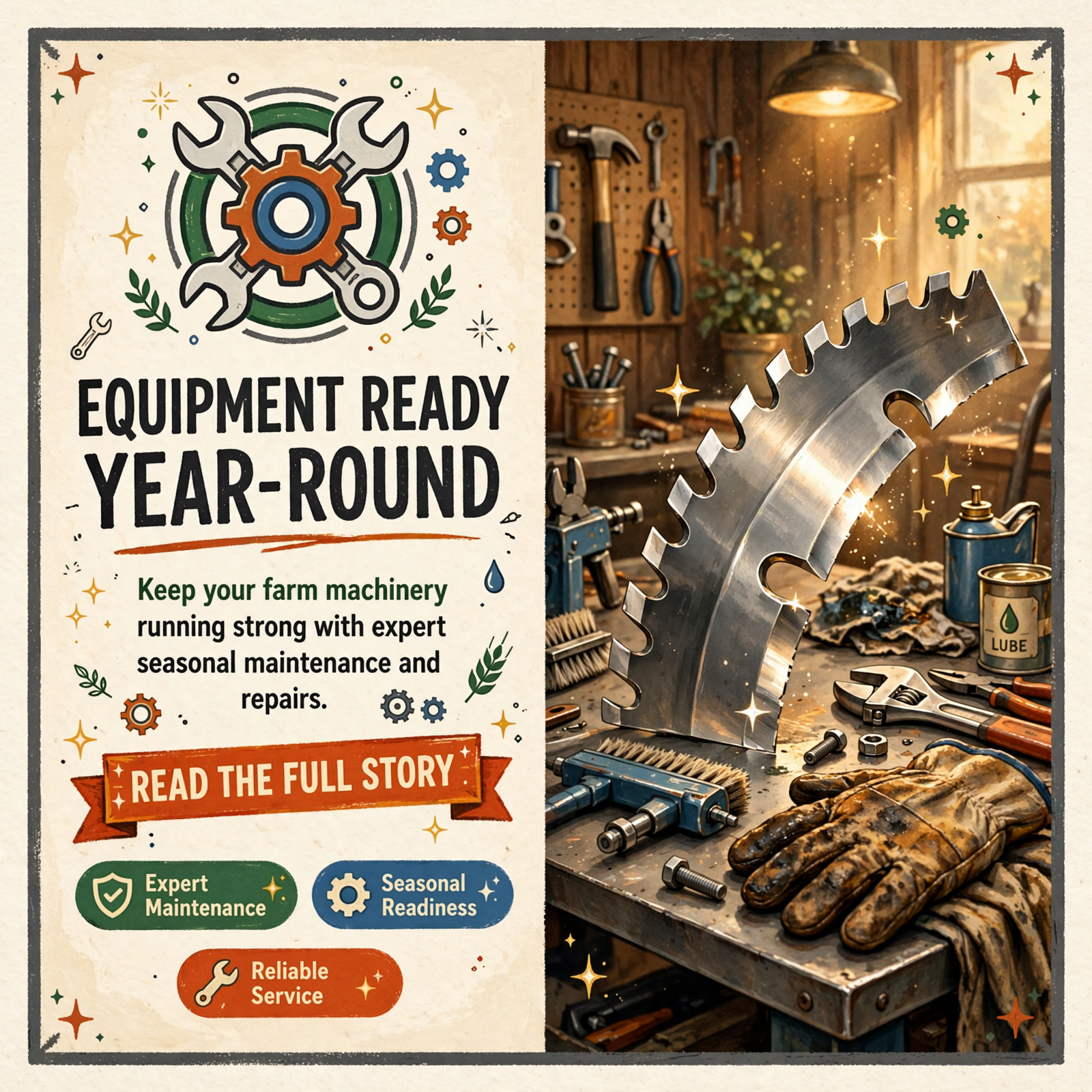 Featured image for "🔧 Bush Hog and Equipment Repairs Available Year-Round"