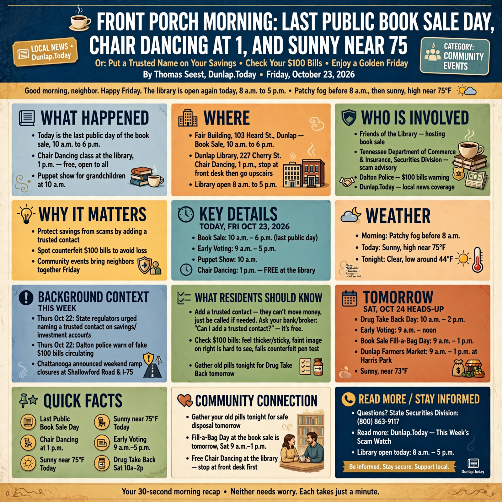 Story infographic