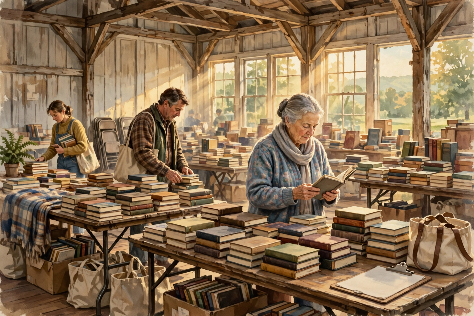 Illustration for 📚 The Book Sale's Last Public Day