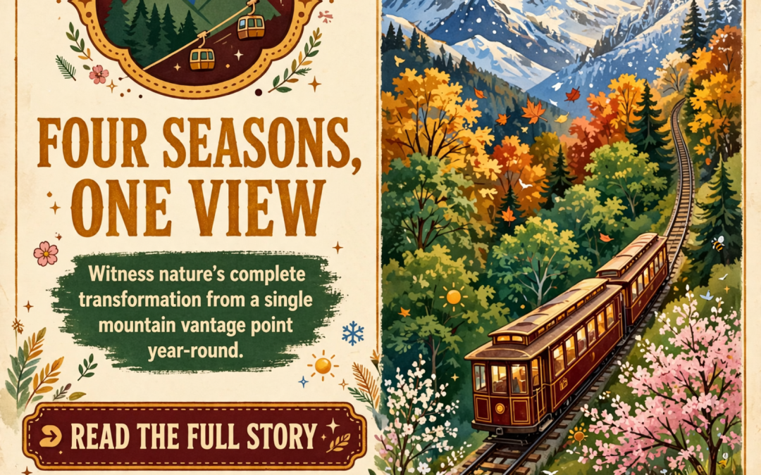 🚡 Experience All Four Seasons from Lookout Mountain Incline Railway with an Annual Pass