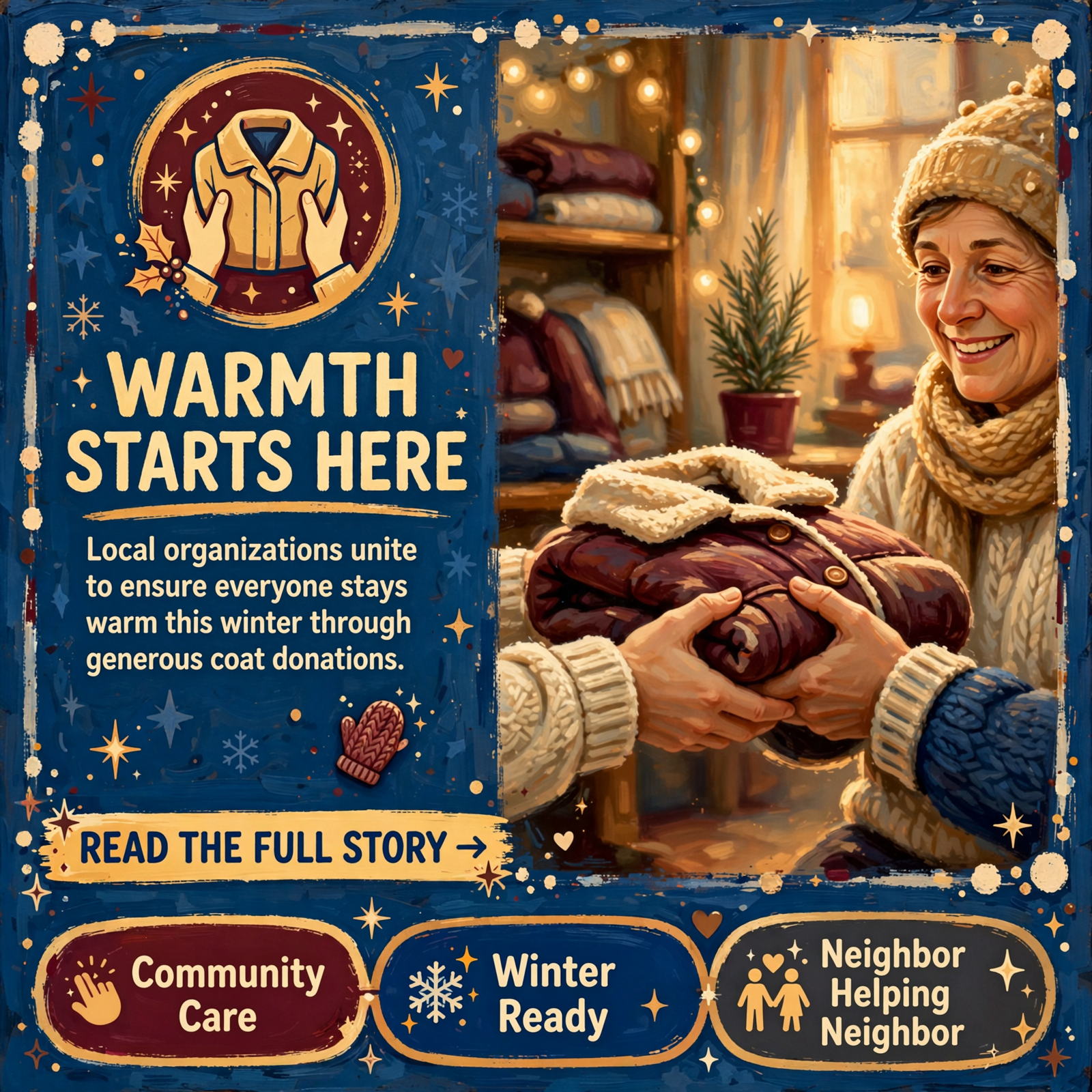 Featured image for "🧥 27th Annual Coats for the Cold Drive Underway in Crossville - Donations Needed Through October 29"