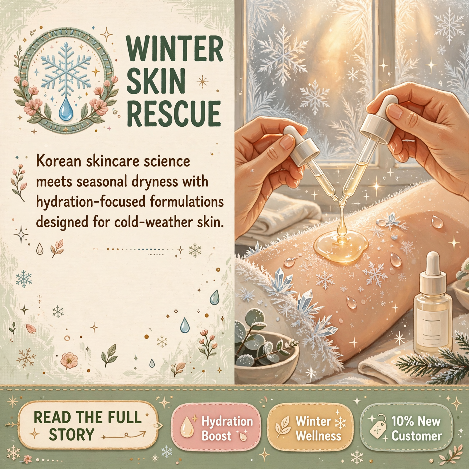 Featured image for "❄️ Winter Skincare Refresh: Savor Beauty Korean Line Now at Namaste Wellness & Aesthetics"