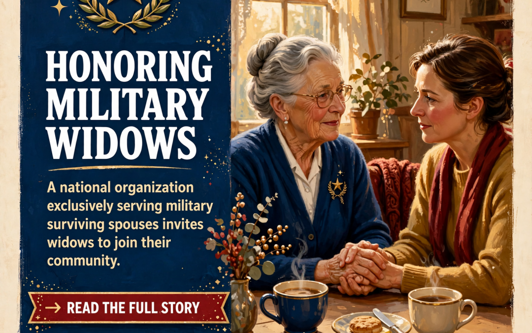 Gold Star Wives of America Reaches Out to Military Widows 💙