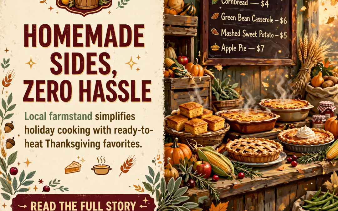 🦃 Dar & Darryl’s Farmstand Brings Back Thanksgiving Sides-With a Convenient Twist
