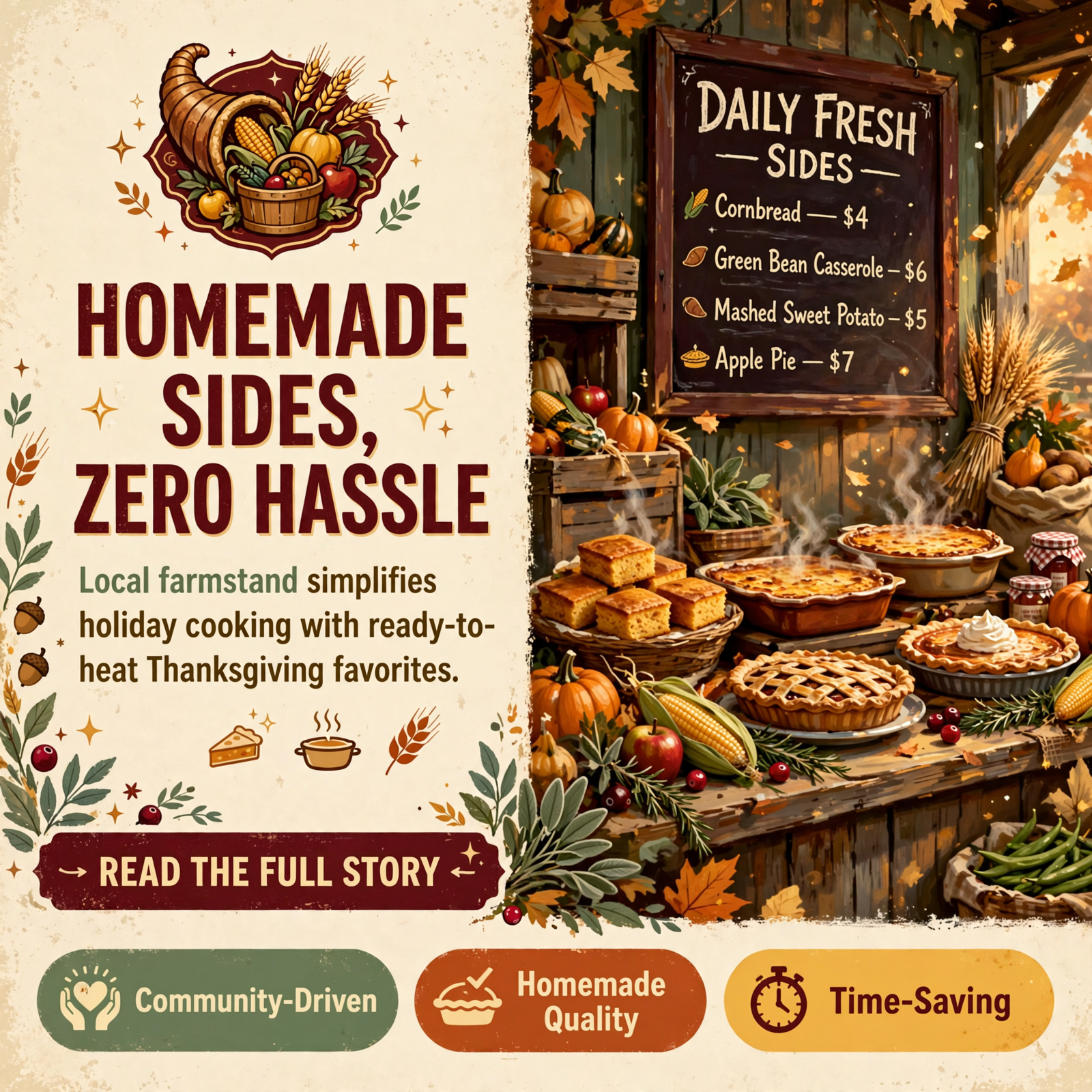 π¦ Dar & Darryl’s Farmstand Brings Back Thanksgiving Sides-With a Convenient Twist β Featured Image Featured image for "π¦ Dar & Darryl's Farmstand Brings Back Thanksgiving Sides-With a Convenient Twist"