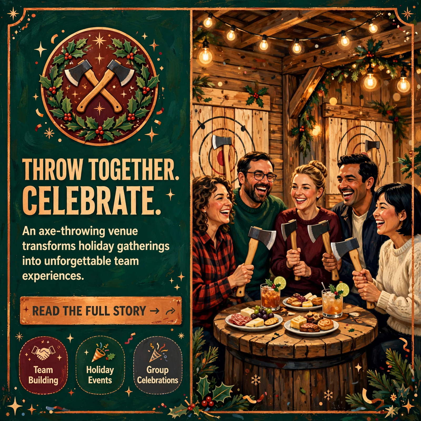 Featured image for "🪓 Small Town Hatchet Invites Groups to Plan Holiday Celebrations in Dunlap"