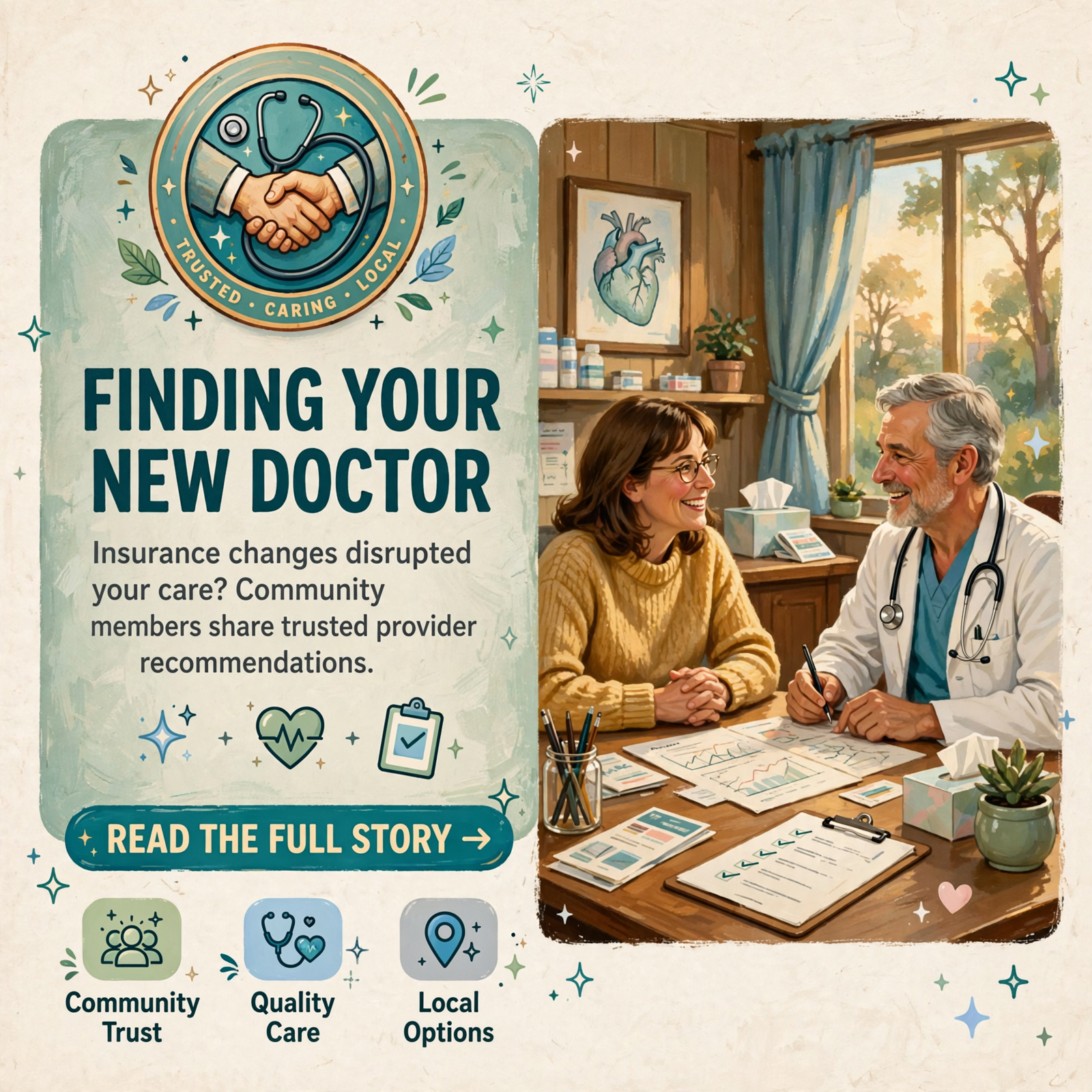 π₯ Finding a New Doctor in Sequatchie After Insurance Changes β Featured Image Featured image for "π₯ Finding a New Doctor in Sequatchie After Insurance Changes"