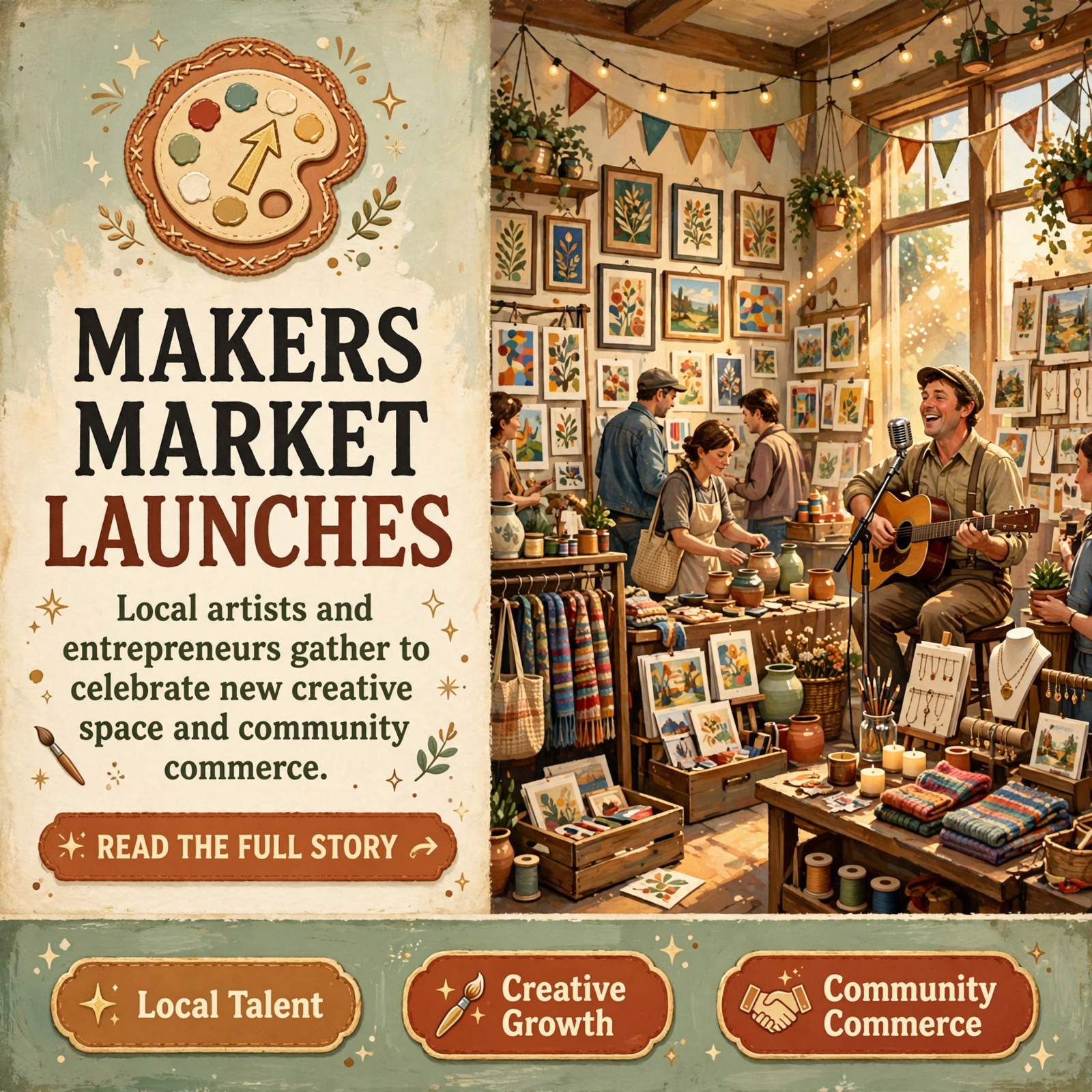 🎨 Market Saturday Celebrates New Event Space and Local Entrepreneurs in Chattanooga — Featured Image Featured image for "🎨 Market Saturday Celebrates New Event Space and Local Entrepreneurs in Chattanooga"