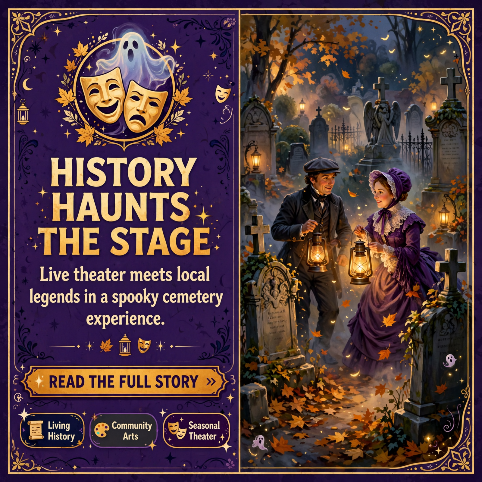 🎭 Ghosts of Greenwood Cemetery Tour Brings Spooky History to Life — Featured Image Featured image for "🎭 Ghosts of Greenwood Cemetery Tour Brings Spooky History to Life"