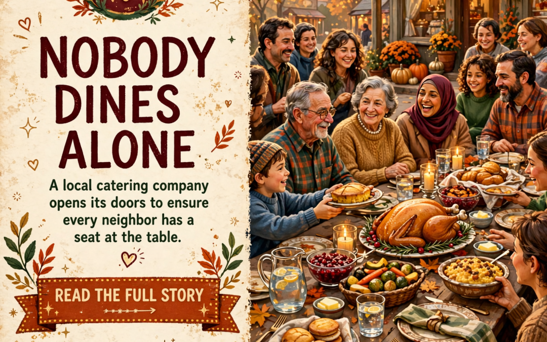 🍂 Lake Tansi Catering Serves Free Thanksgiving Meal for 5th Annual Friendsgiving
