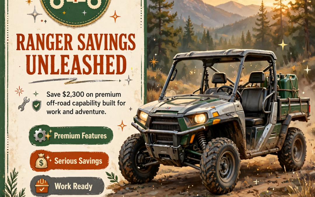 🚜 Pro X Powersports Offers $2,300 Discount on 2026 Polaris Ranger 570 SP Premium in Ooltewah
