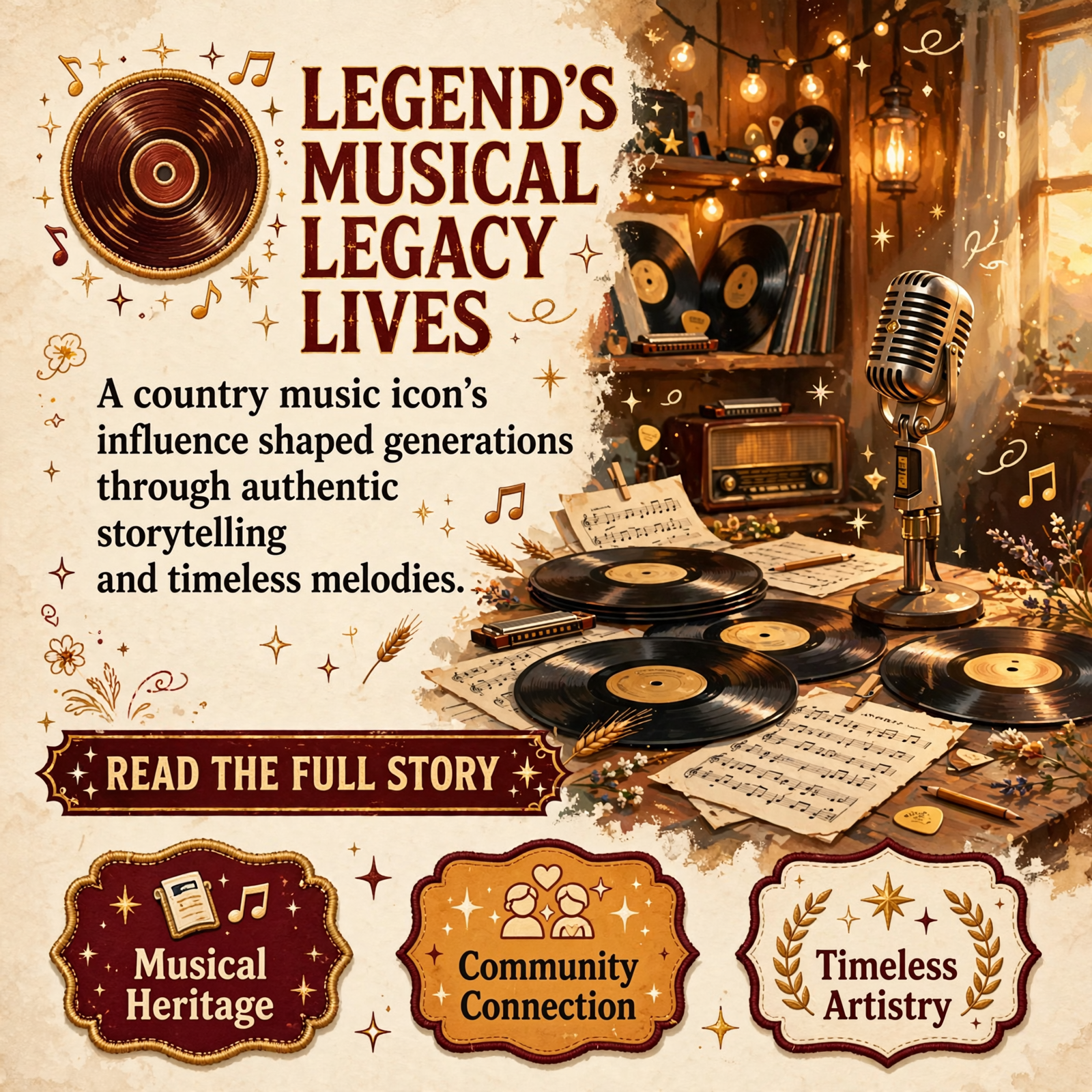 Featured image for "🎵 Country Music Community Remembers John Anderson's Legacy"