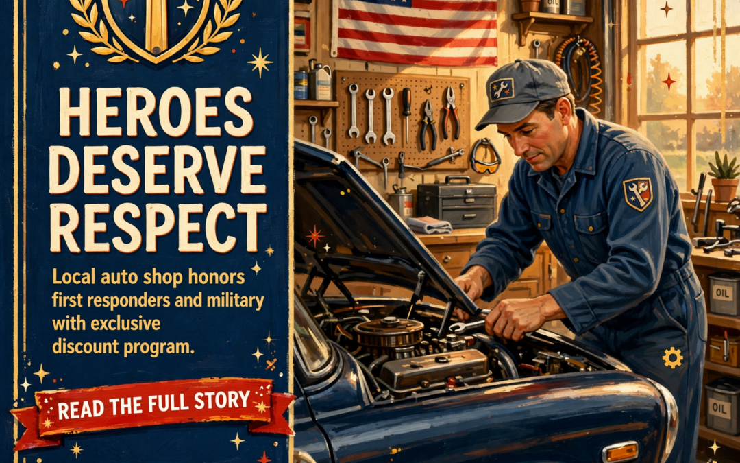🔧 Main Street Automotive Offers 5% Discount for American Heroes in Dunlap
