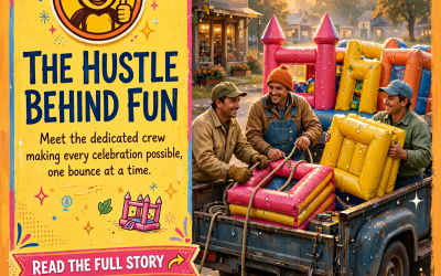 🐵 Behind the Bounce: The Crew and Hustle That Keeps Monkeytown Inflatables Rolling