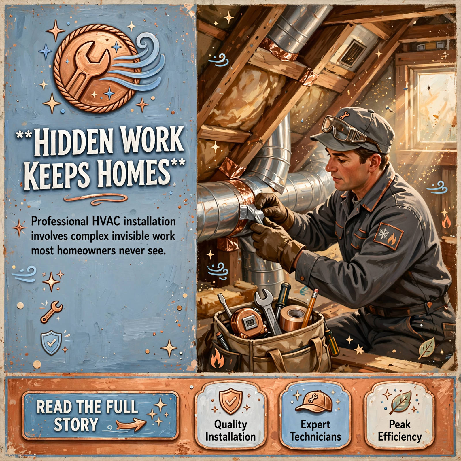 Featured image for "🛠️ Behind the Scenes: What Goes Into a Full HVAC Installation"
