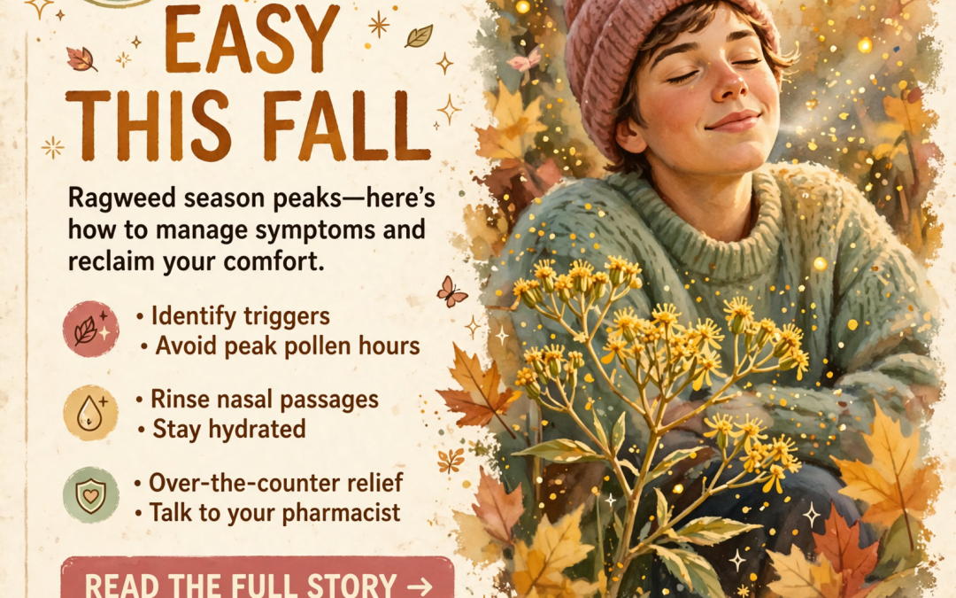 🍂 Managing Fall Allergies: What to Know as Ragweed Season Peaks