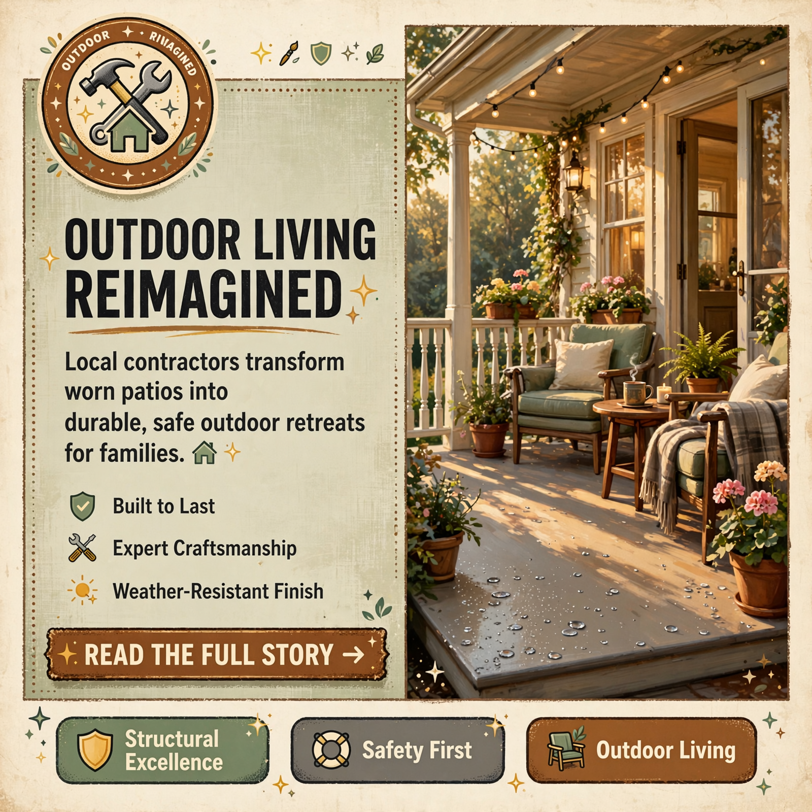 🔨 Back Porch Transformation: K&S Contracting Brings Client Vision to Life in Upper Cumberland — Featured Image Featured image for "🔨 Back Porch Transformation: K&S Contracting Brings Client Vision to Life in Upper Cumberland"