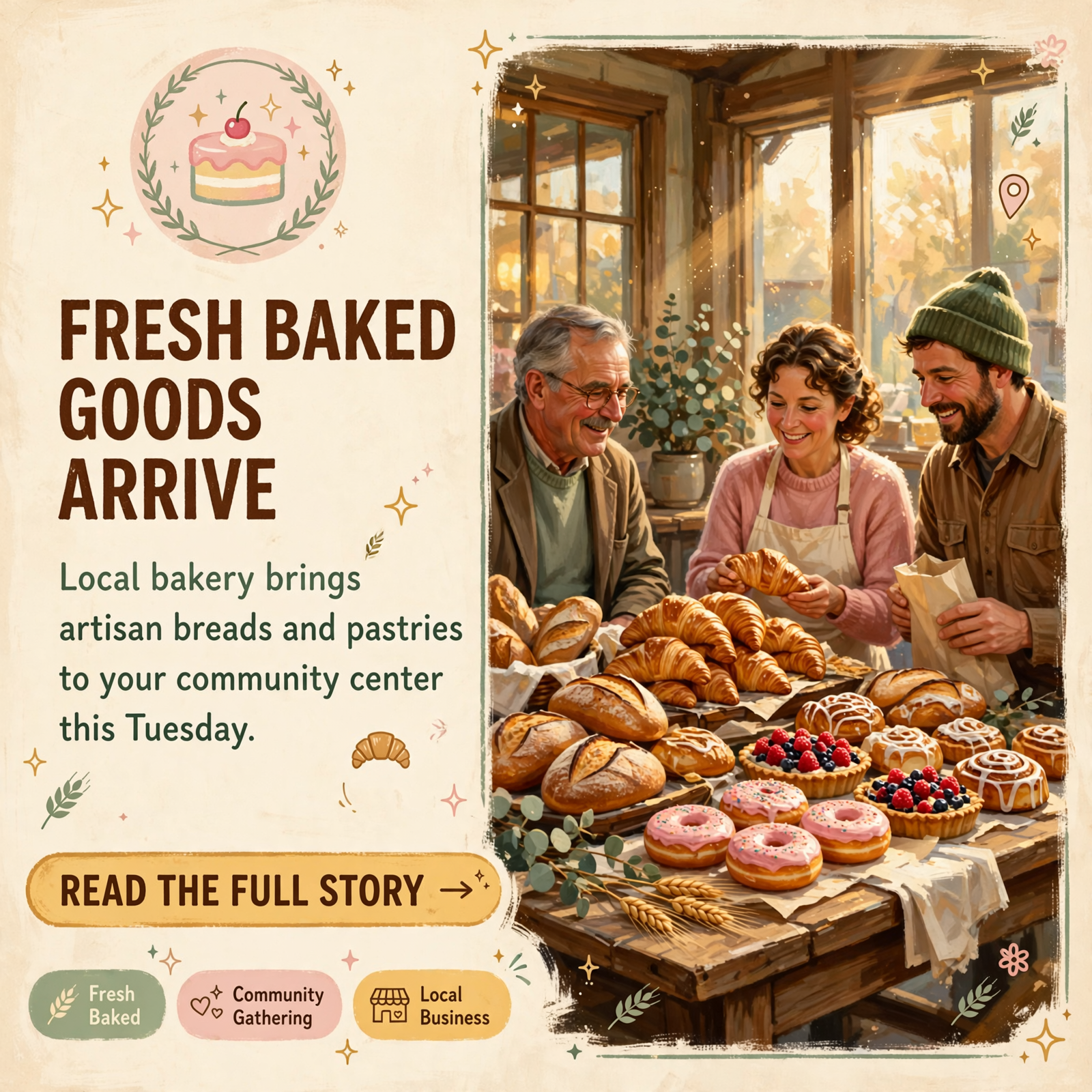 Featured image for "🍰 Gigi's Sweet Stop Pop-Up Comes to Mountain Arts Community Center"