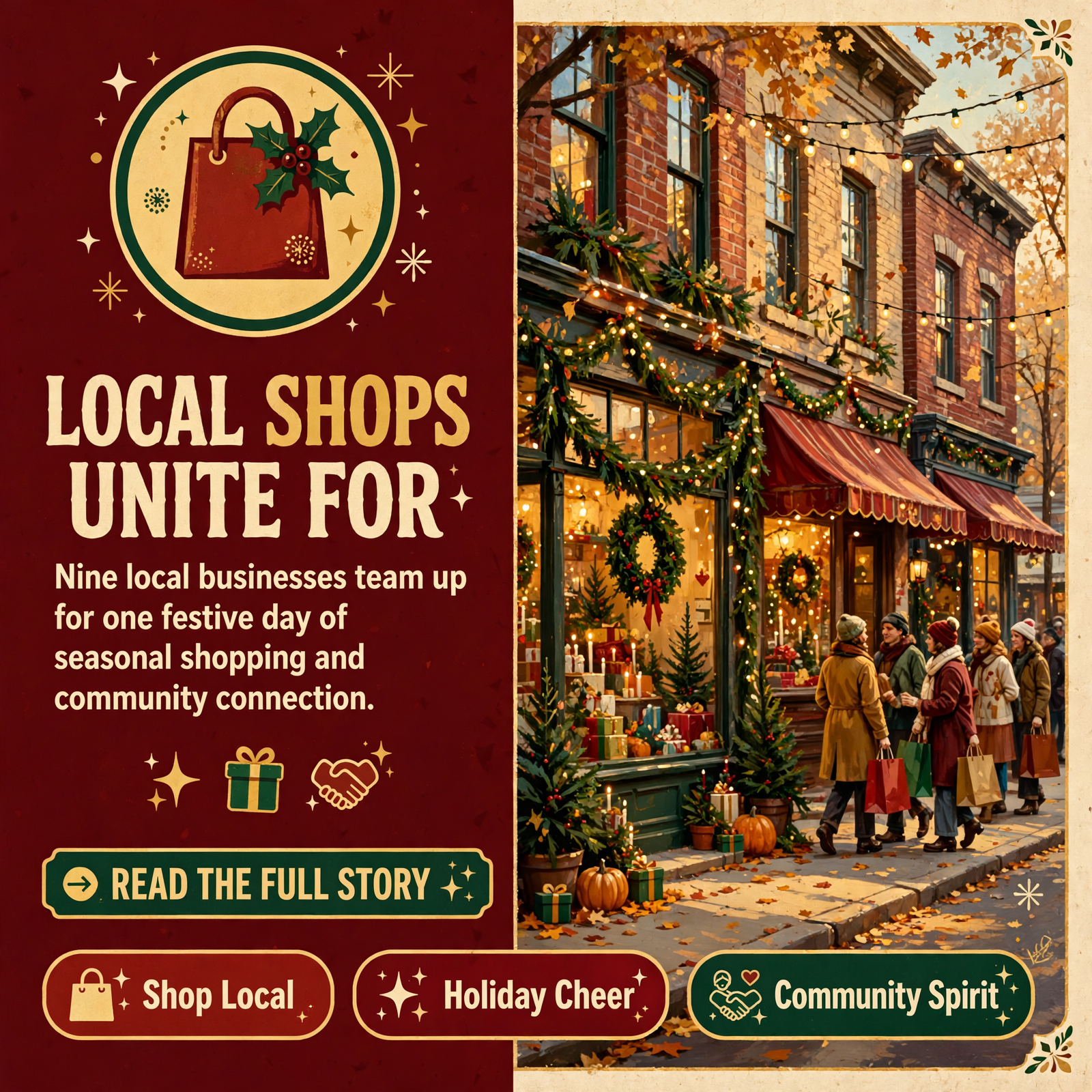 π Small Town Christmas Shop Hop Brings Holiday Cheer to Dunlap on November 7th β Featured Image Featured image for "π Small Town Christmas Shop Hop Brings Holiday Cheer to Dunlap on November 7th"