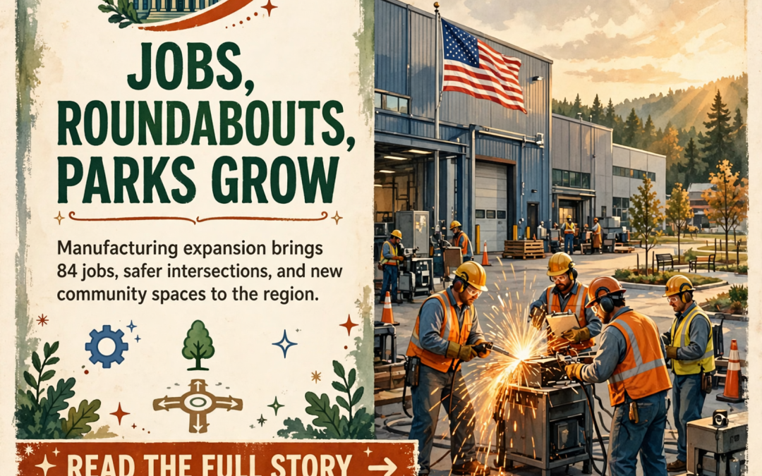 🏛️ Courthouse Corner: Valmont Brings 84 New Jobs to Jasper, Hamilton County Plans Apison’s First Roundabout With No Local Road Money, Red Bank Names Its Central Park, and Sequatchie’s Records Meeting Moves to Oct. 29