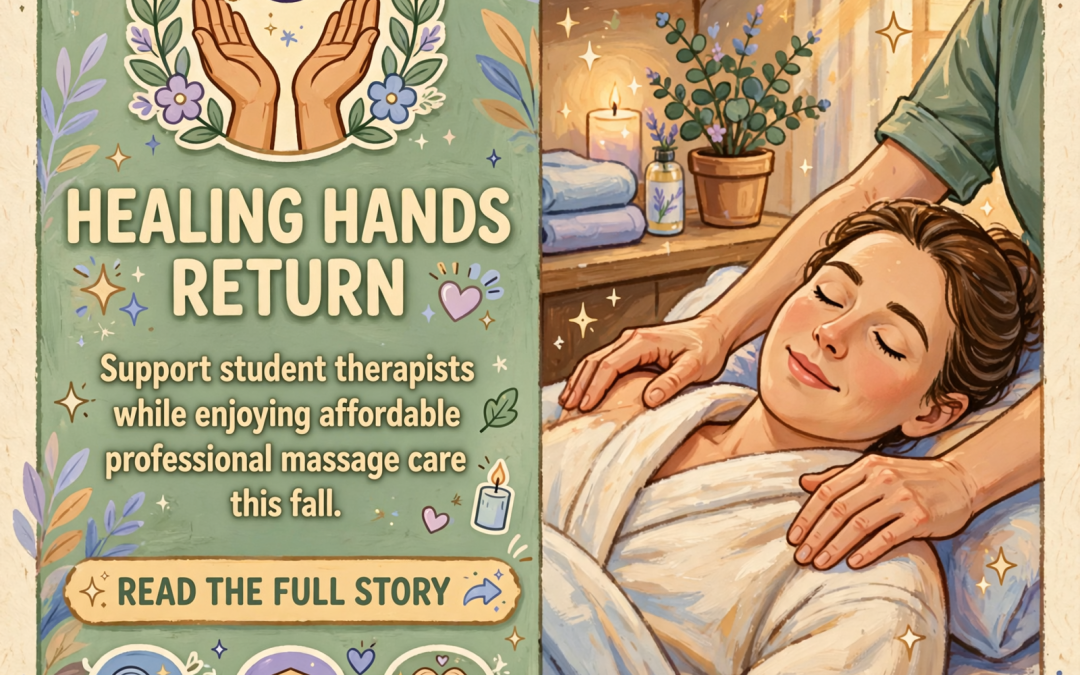 💆 TCAT McMinnville Reopens Student Massage Therapy Clinic with Fall Appointments