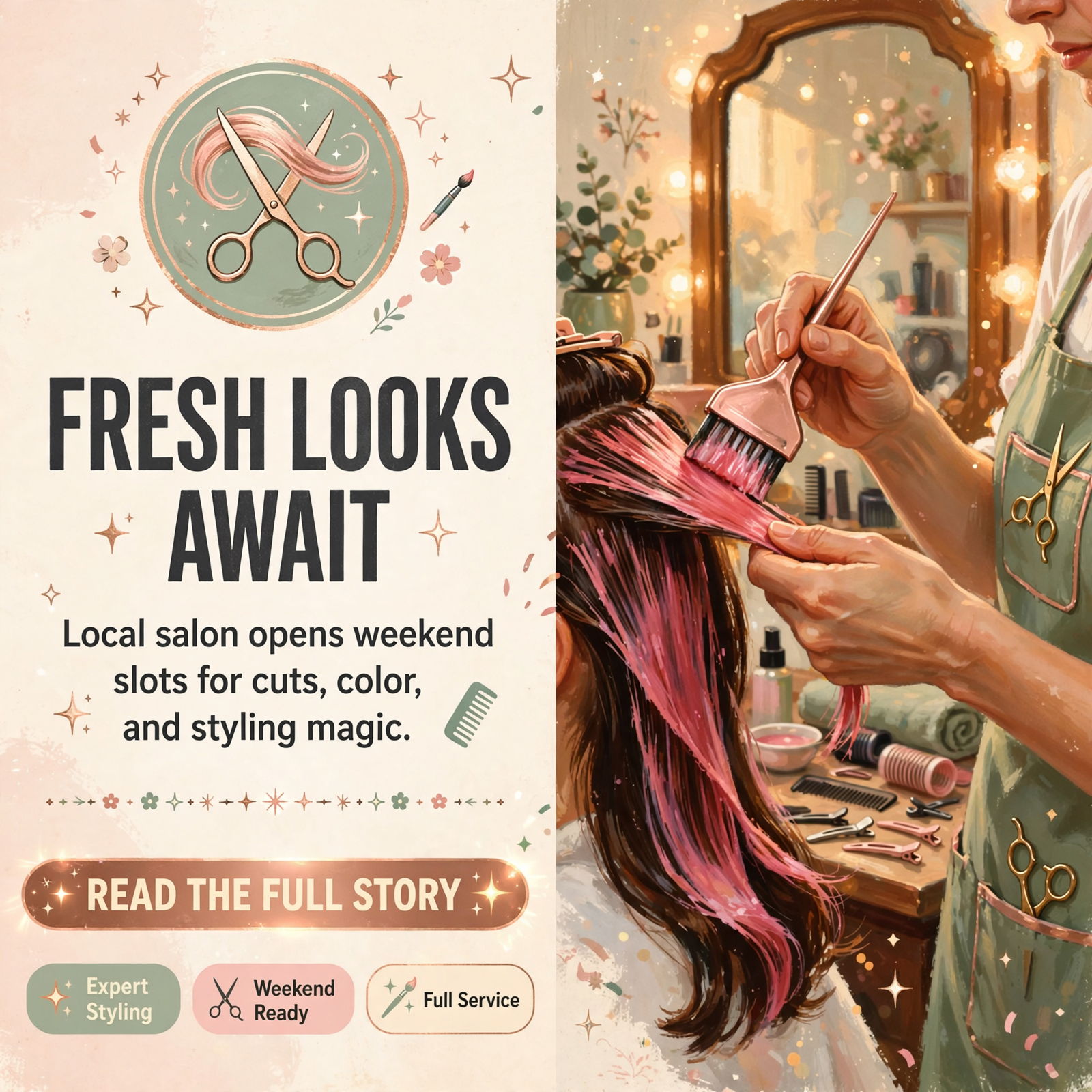 Featured image for "💇‍♀️ Chic.Hair.By.Launac Announces Weekend Appointments in Dayton"