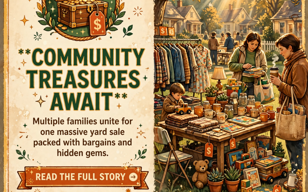 Multi-Family Yard Sale in Dunlap – October 24, 2026 🛍️
