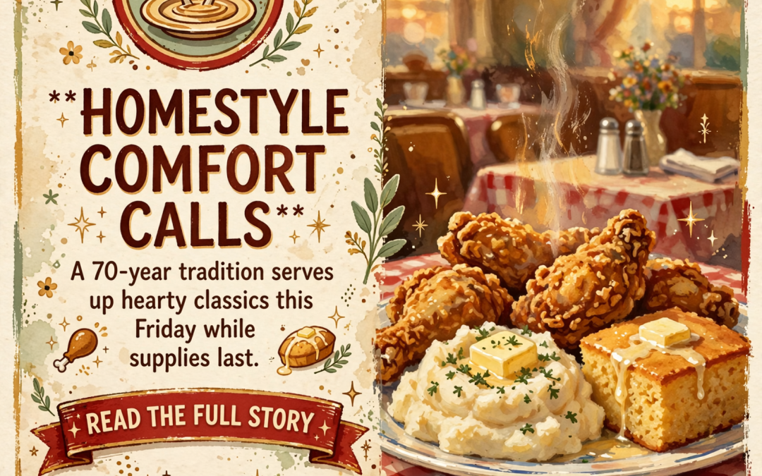 Dixie Freeze Serves Up Homestyle Comfort Food Special – Friday, October 23 🍽️