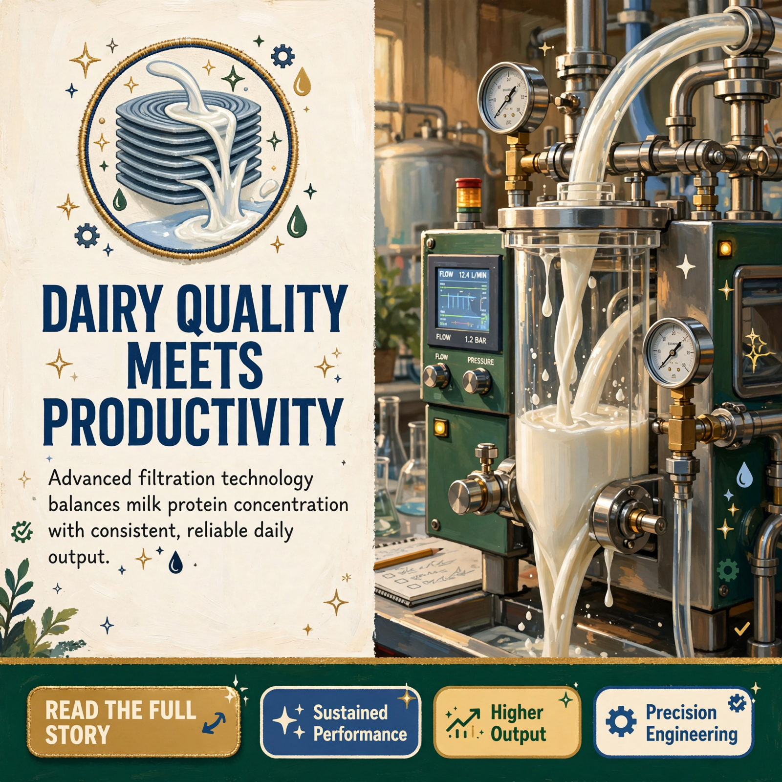 Featured image for "🥛 MANN+HUMMEL Advances Dairy Filtration Technology for Consistent Quality and Higher Output"