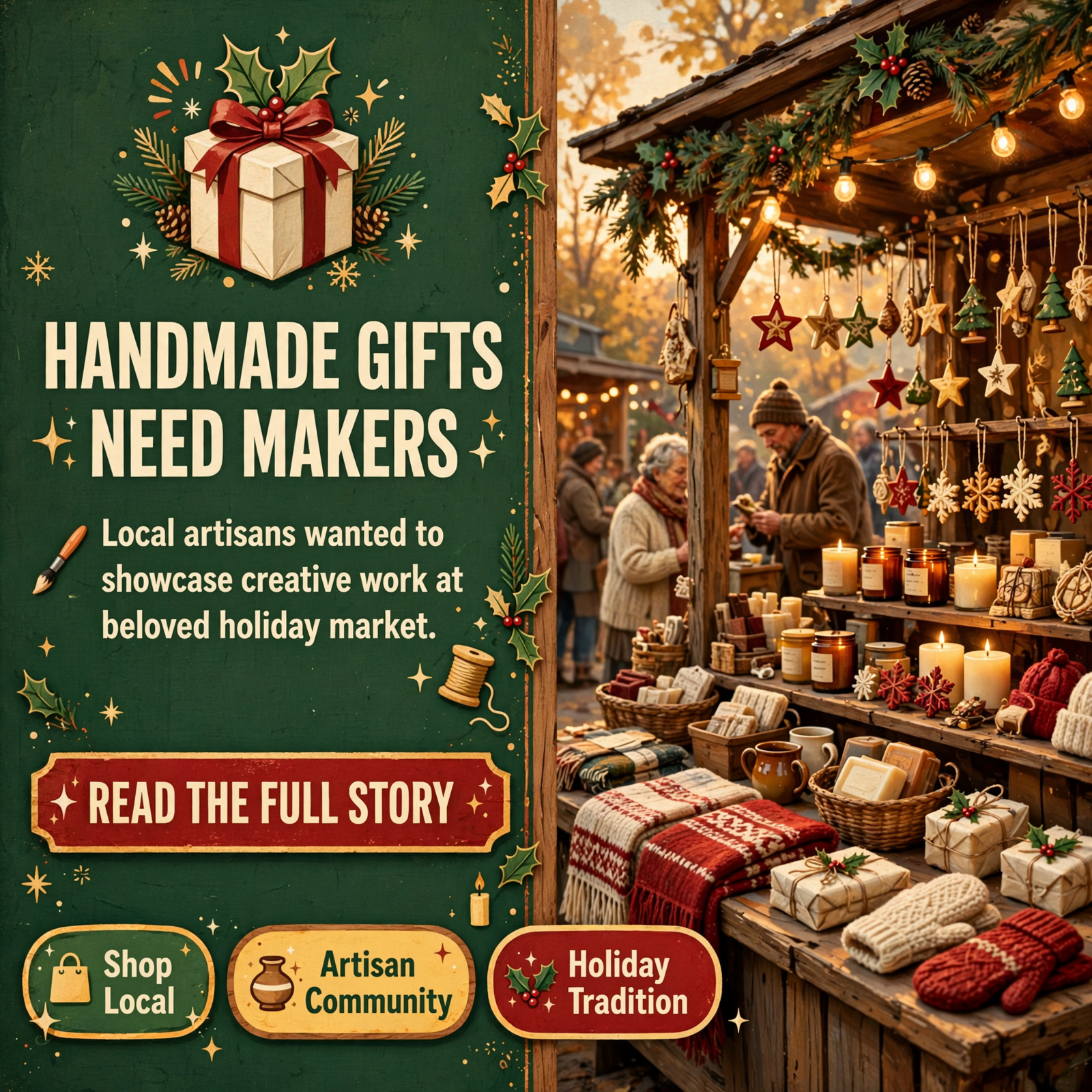 Featured image for "🎄 Fredonia Christmas Market Seeks Vendors for 5th Annual Event"