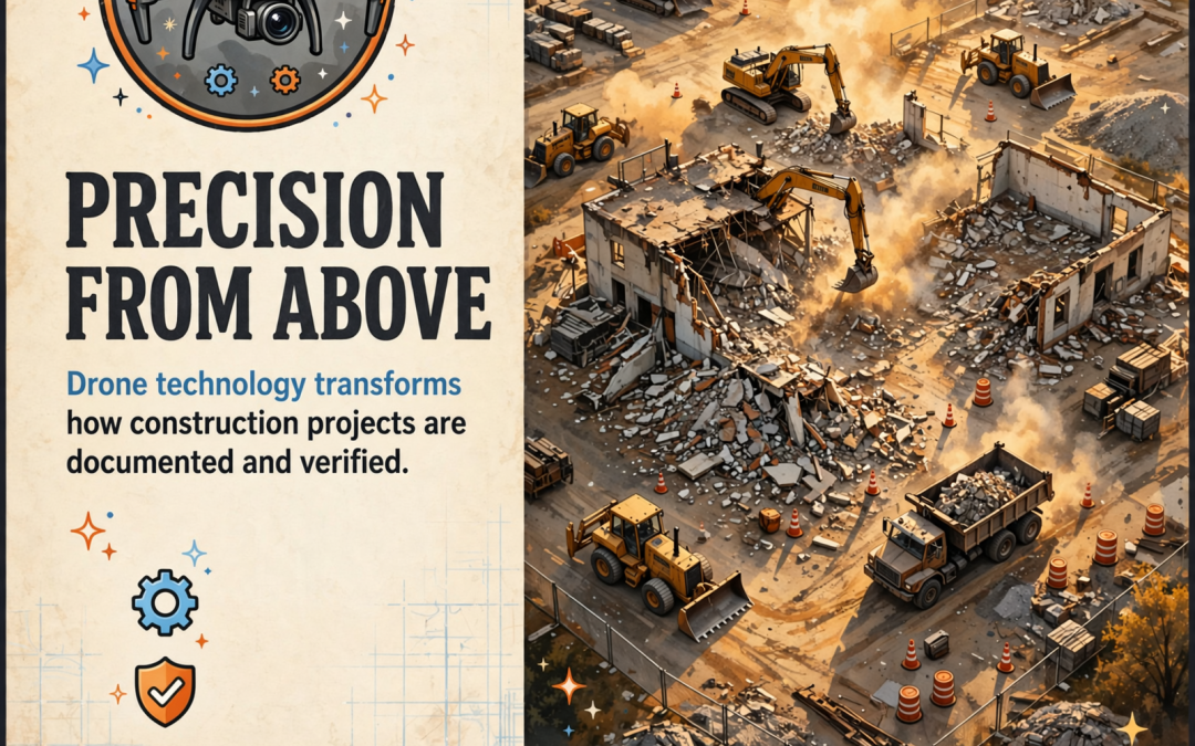 📸 Views From Above Captures Precision Demolition Work with Drone Photography