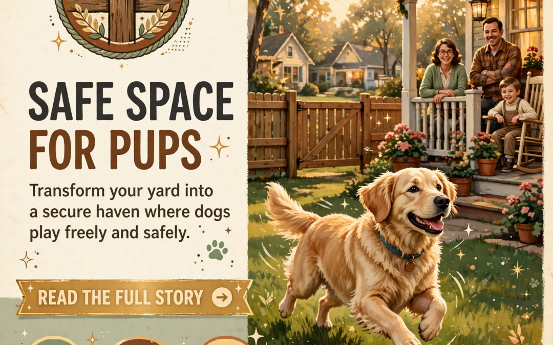 🐕 Give Your Dog Room to Roam – Tennessee Fence Systems Offers Free Estimates for Residential Yards