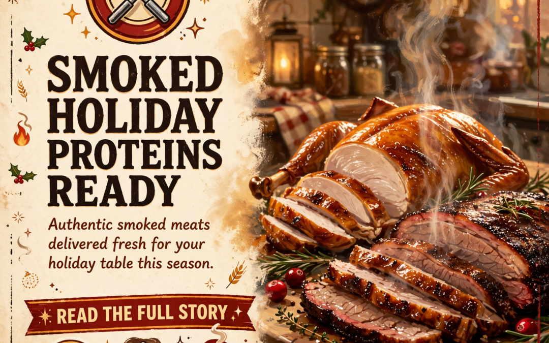 🍖 Order Your Thanksgiving Meat from Banjo’s BBQ – Turkey, Ham, Brisket, and More