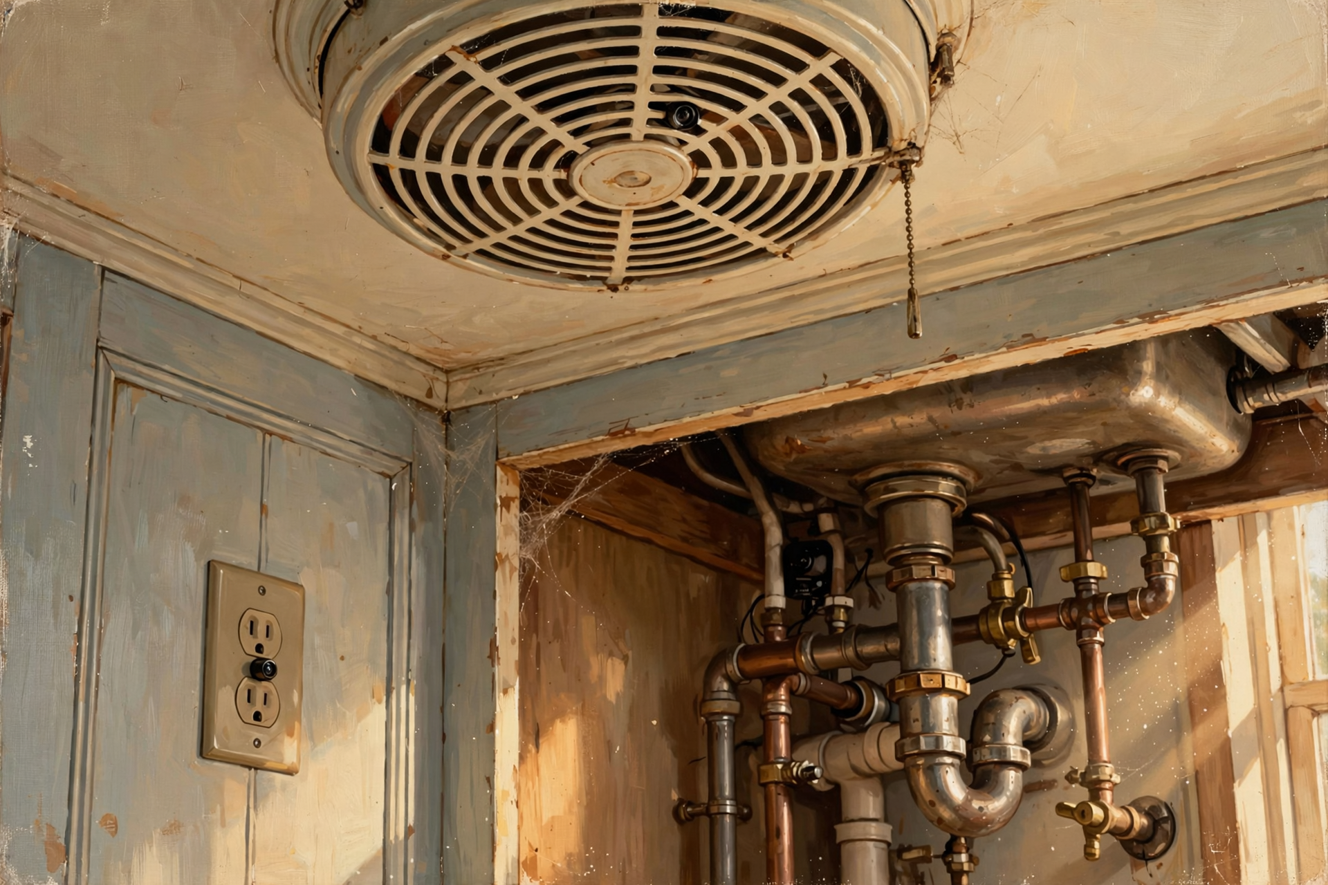 Illustration for 📷 Cameras in the Outlet, the Fan, and Under the Sink